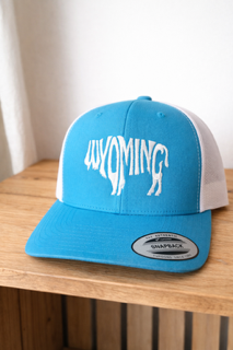 Wyoming Bison Trucker Hat – Western Buffalo Snapback | Richardson Style Cap