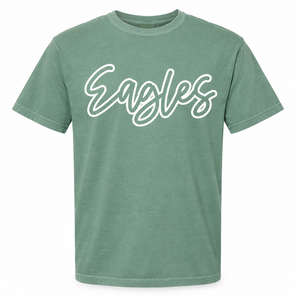 Eagles Comfort Colors- Printed