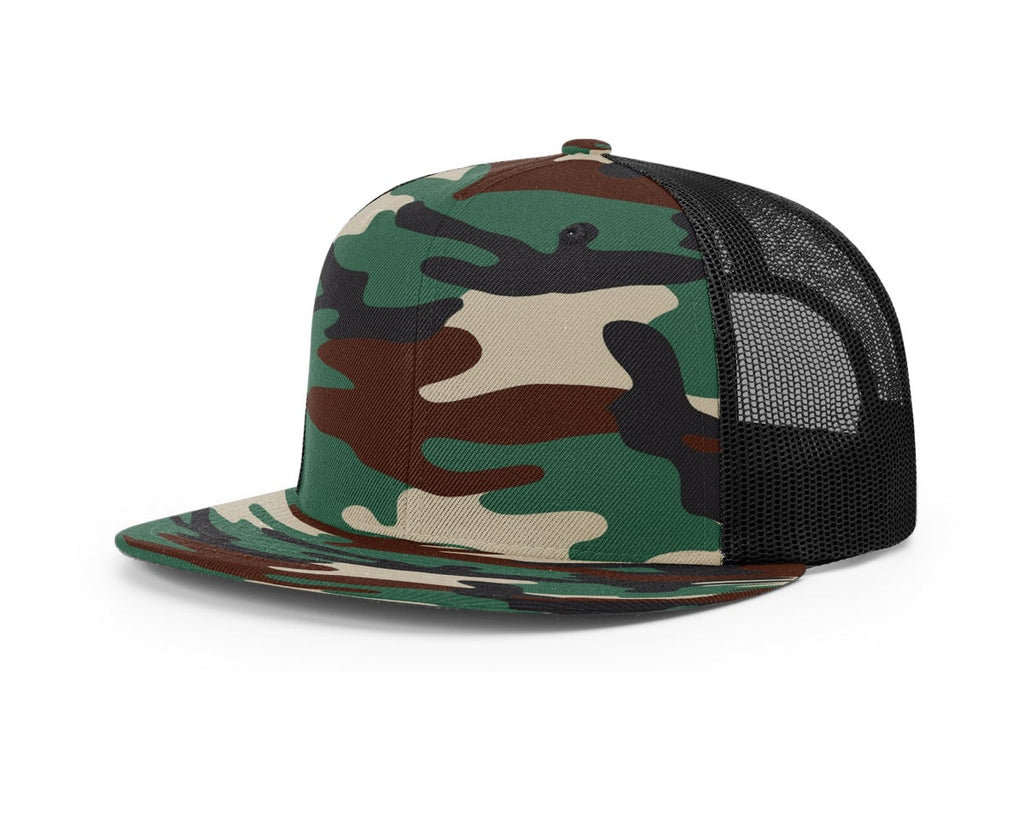 Richardson Wool Blend Flat Bill Trucker Hat 511