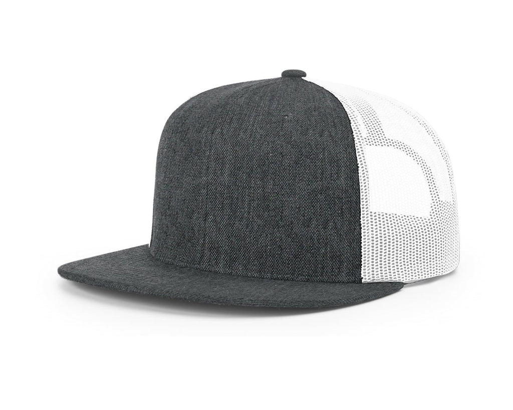 Richardson Wool Blend Flat Bill Trucker Hat 511