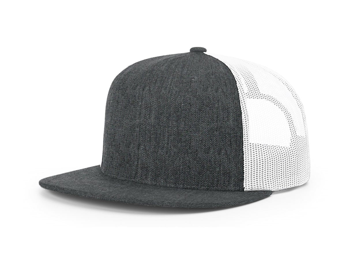 Richardson Wool Blend Flat Bill Trucker Hat 511