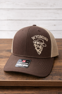 Wyoming Cowboy Trucker Hat – Western Richardson 112 Cap | Rodeo Style Snapback
