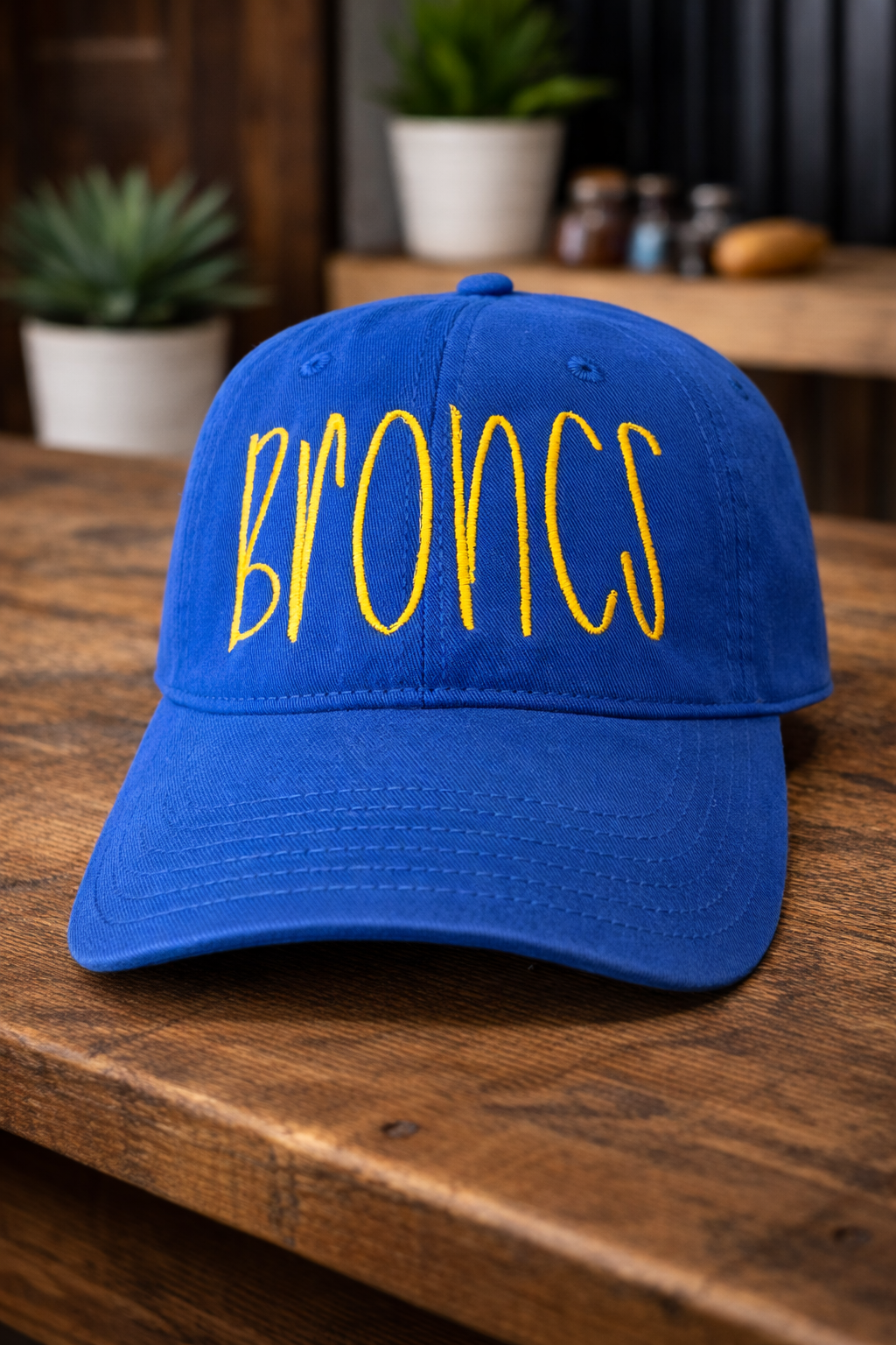 Sheridan Broncs Hat – Richardson 326 Adjustable Cap | Royal Blue