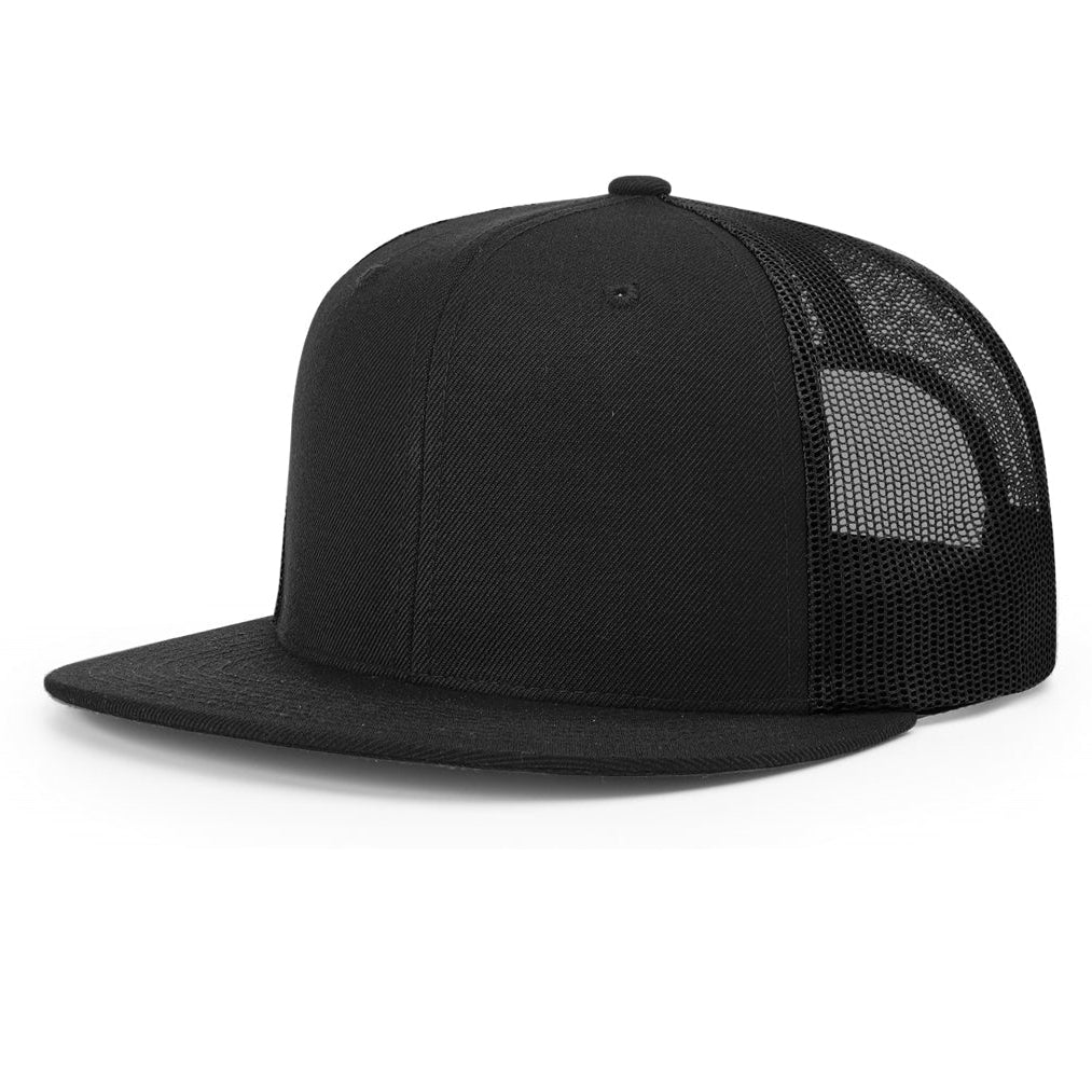 Richardson Wool Blend Flat Bill Trucker Hat 511