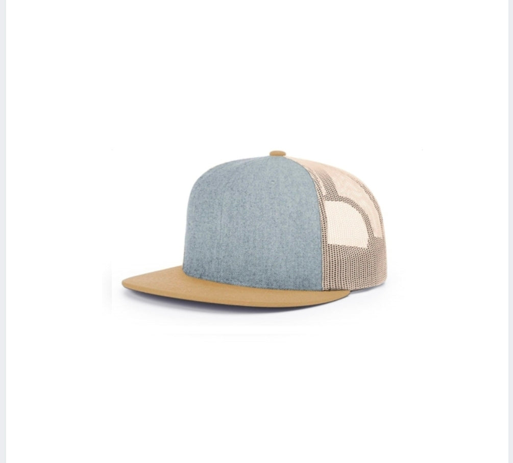 Richardson Wool Blend Flat Bill Trucker Hat 511