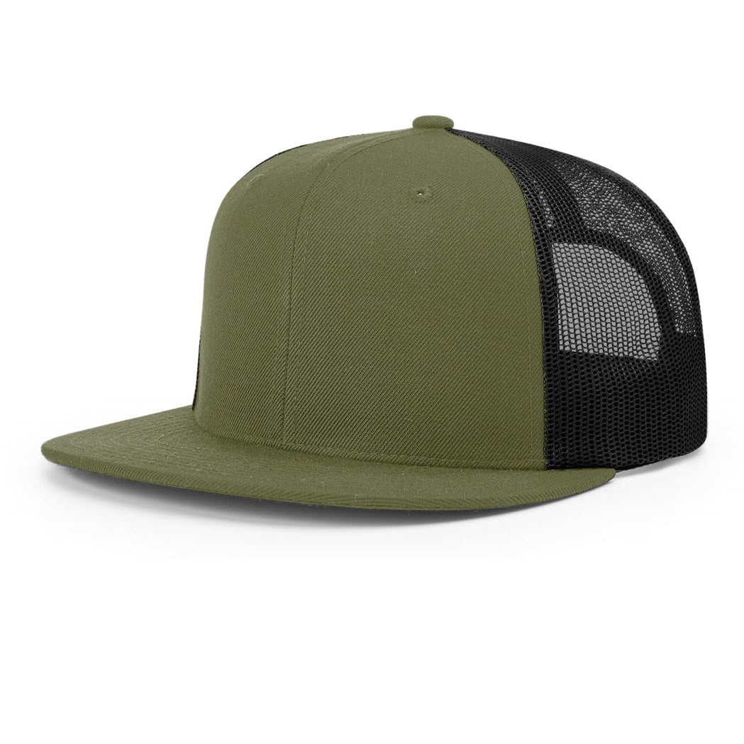 Richardson Wool Blend Flat Bill Trucker Hat 511