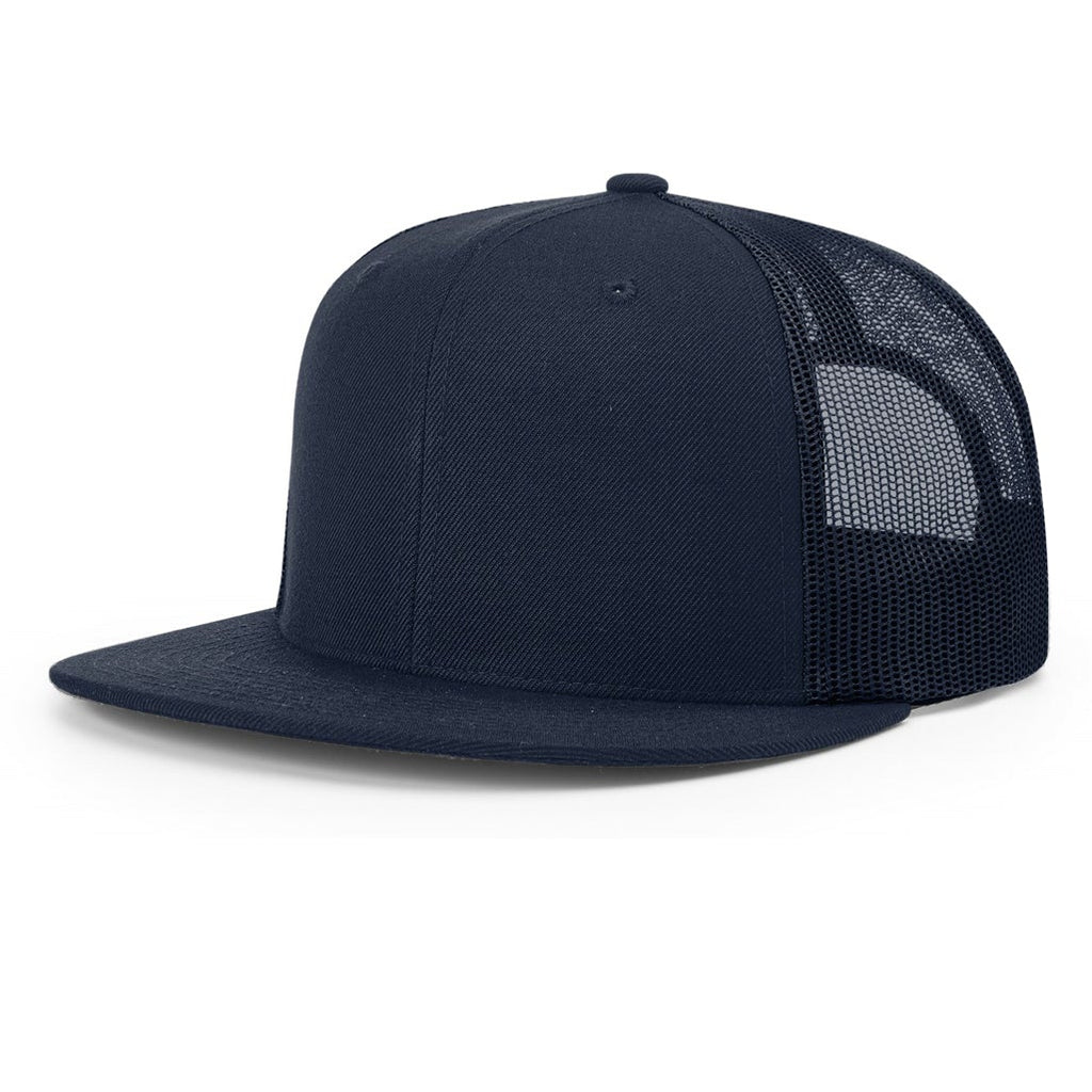 Richardson Wool Blend Flat Bill Trucker Hat 511