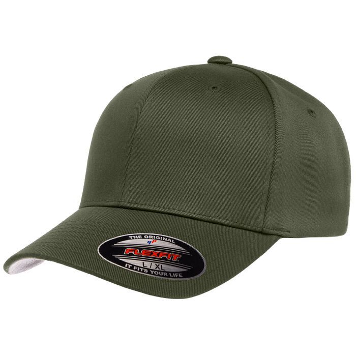 Flexfit 6277 Fitted Hat – Structured Stretch Fit Baseball Cap | Premium Blank Hat