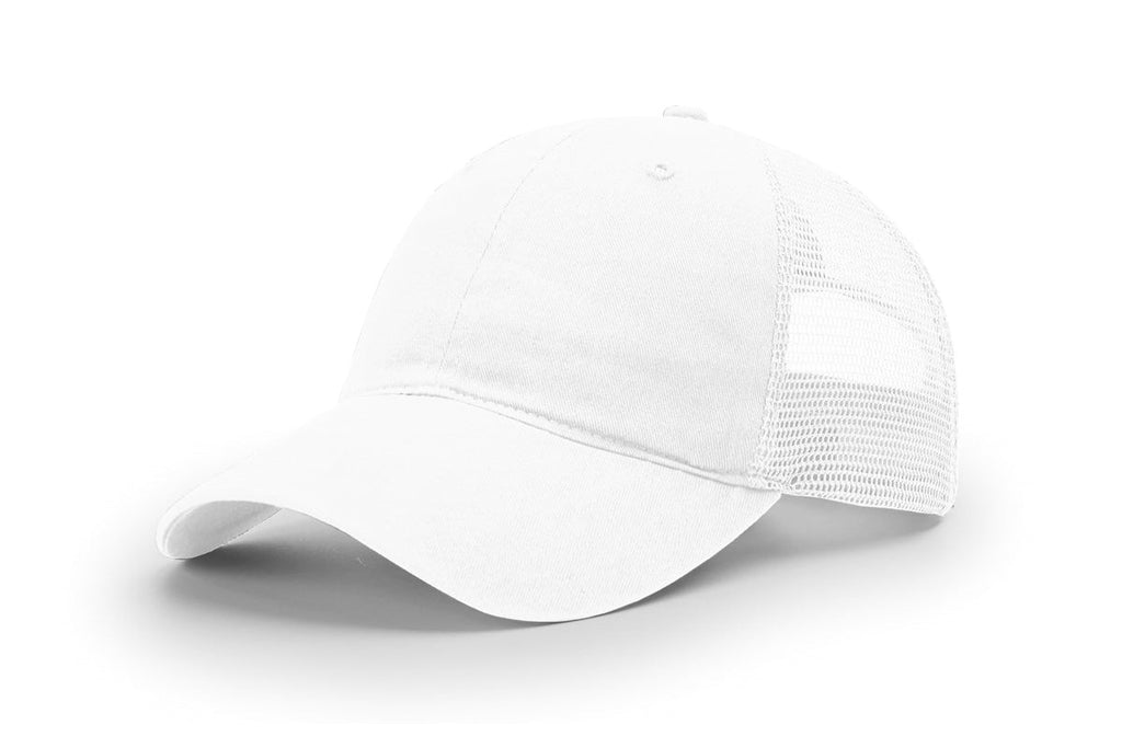 Richardson 111 Garment Washed Trucker Hat – Vintage Style Snapback Cap | Soft Washed Mesh Back Hat